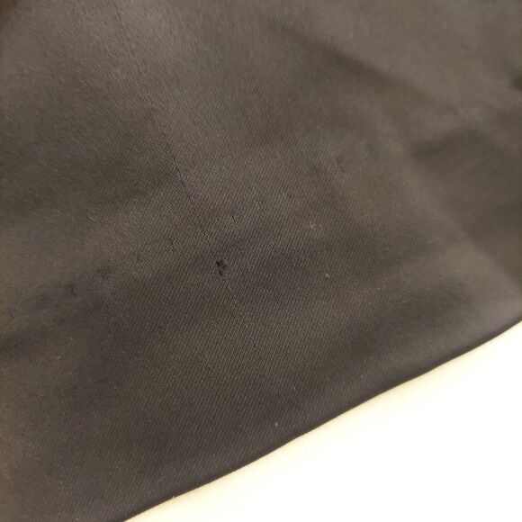 David Meister Black Satin Mini Dress Ruched Sz 4 - Picture 7 of 9